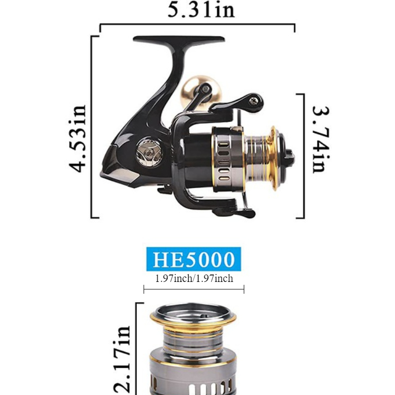 Lure Fishing All-Metal Spinnin - Trolling Reel ulasan dan harga