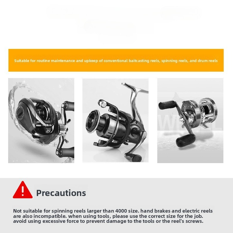 Fishing Reel Maintenance Wrenc - Baitcasting Reel ulasan dan harga