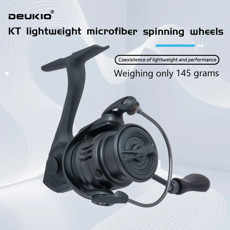 DEUKIO Lightweight Spinning Re - Trolling Reel ulasan dan harga