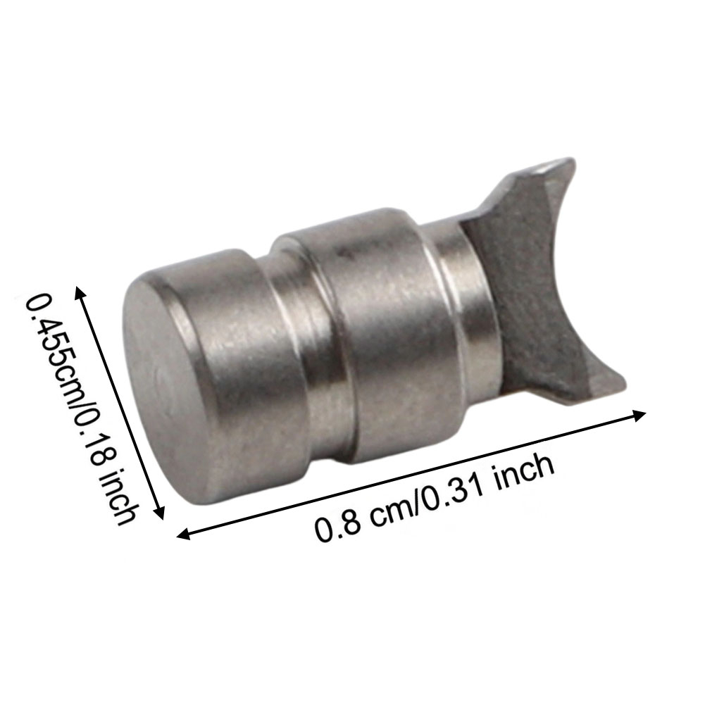 Metal Semilunar Pin Fishing Wh - Reel Grease ulasan dan harga