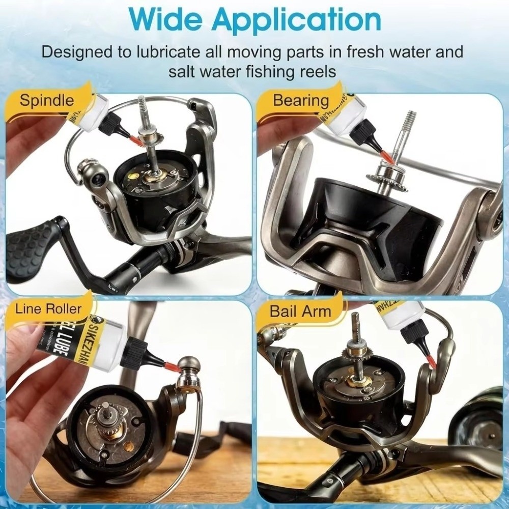 60ml Fishing Reel Lubricant Ne - Reel Oil ulasan dan harga